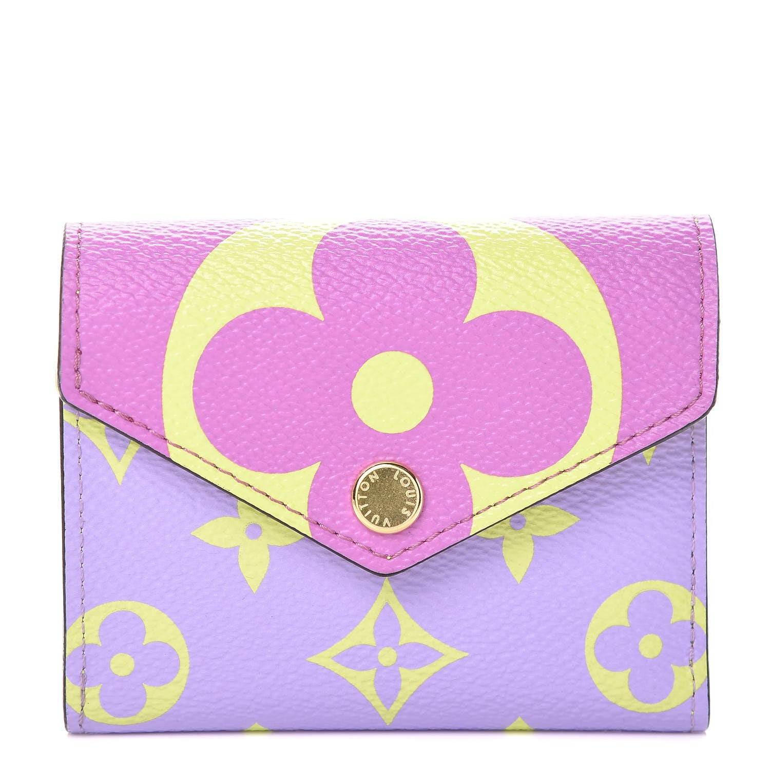 Louis Vuitton Monogram Giant Zoe Wallet Pink Lilac 1 of 8