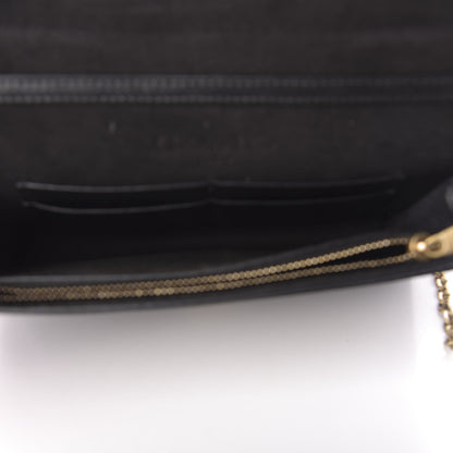 Christian Dior Calfskin J'Adior Wallet on Chain Pouch Black 5 of 10