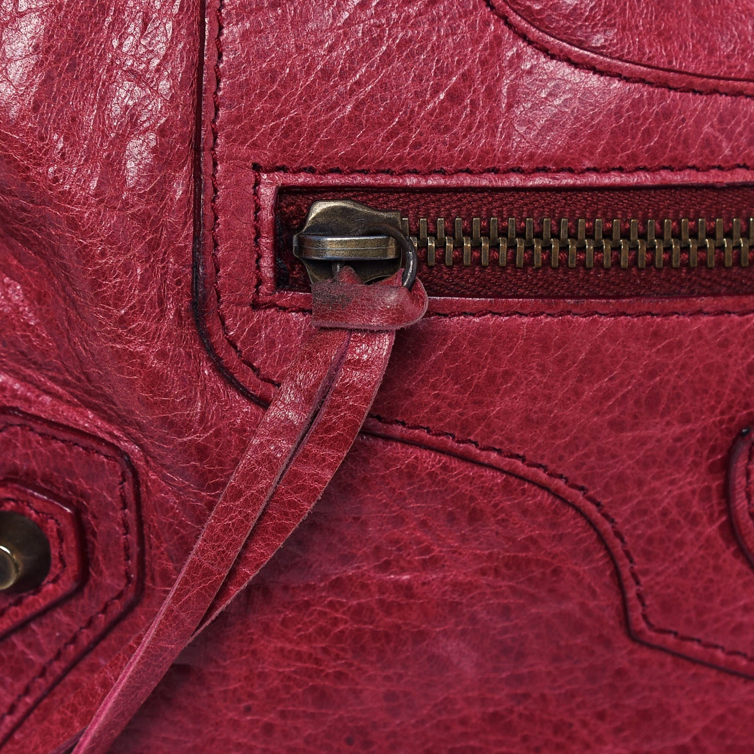 Balenciaga Agneau Classic Hardware Part Time Pourpre 14 of 22