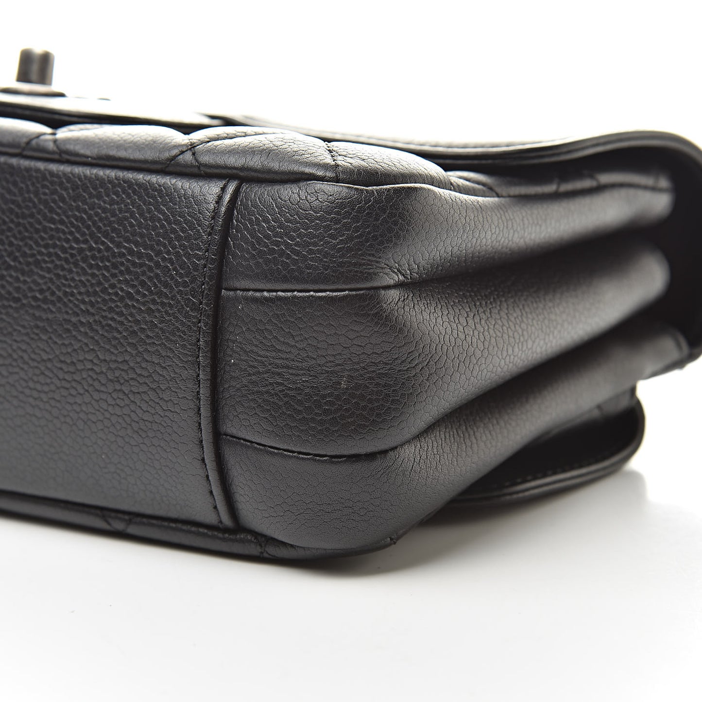 Caviar All About Flap Bag Black