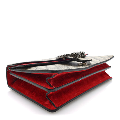 Gucci GG Supreme Monogram Small Dionysus Shoulder Bag Red 4 of 10
