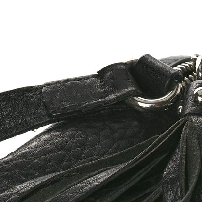 Gucci Pebbled Calfskin Studded Small Soho Disco Bag Black 12 of 15