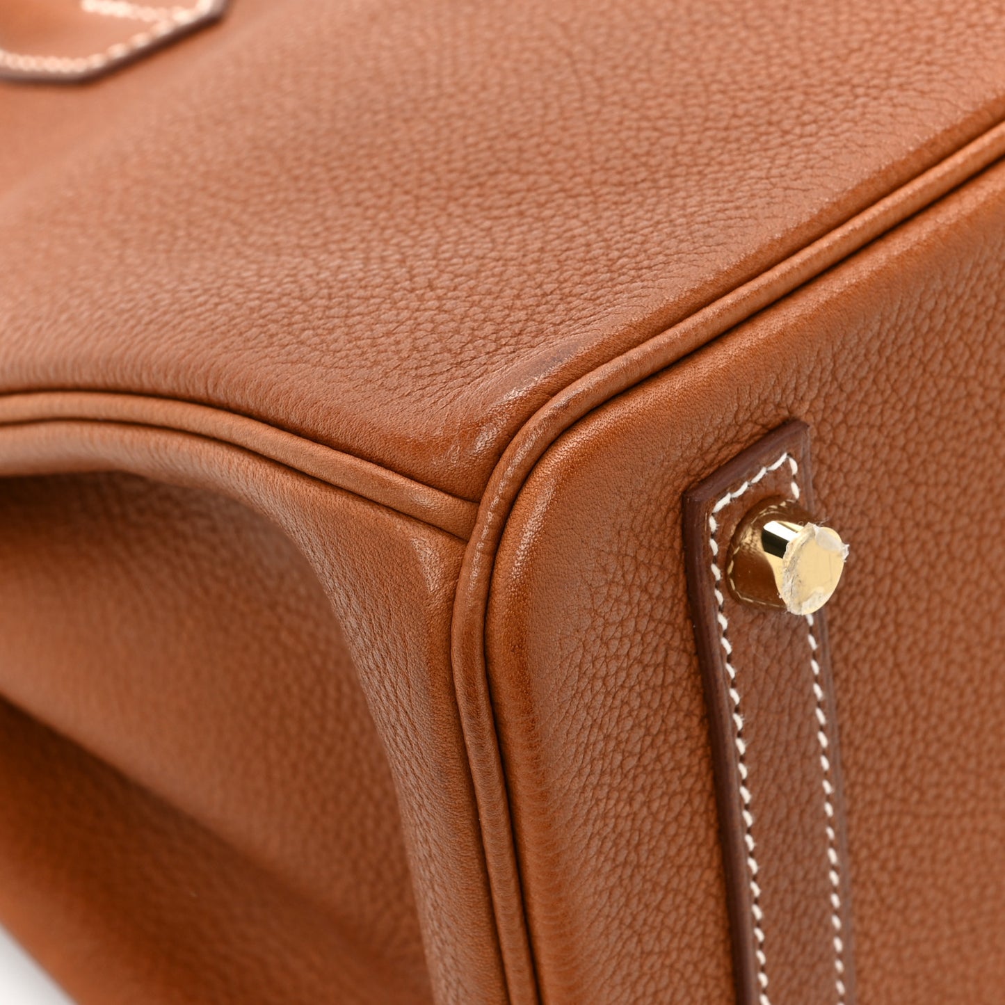 Natural Barenia Faubourg Birkin 30 Fauve