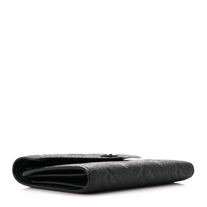 Louis Vuitton Empreinte Victorine Wallet Black 4 of 13