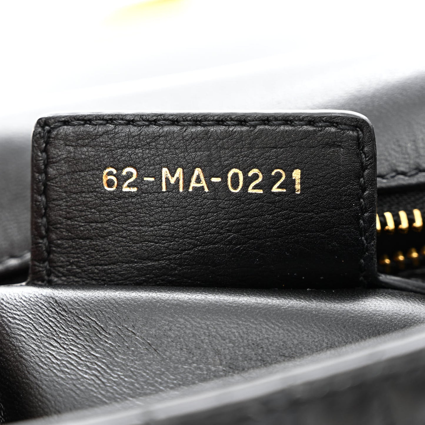 Calfskin Cannage Small Caro Bag Black