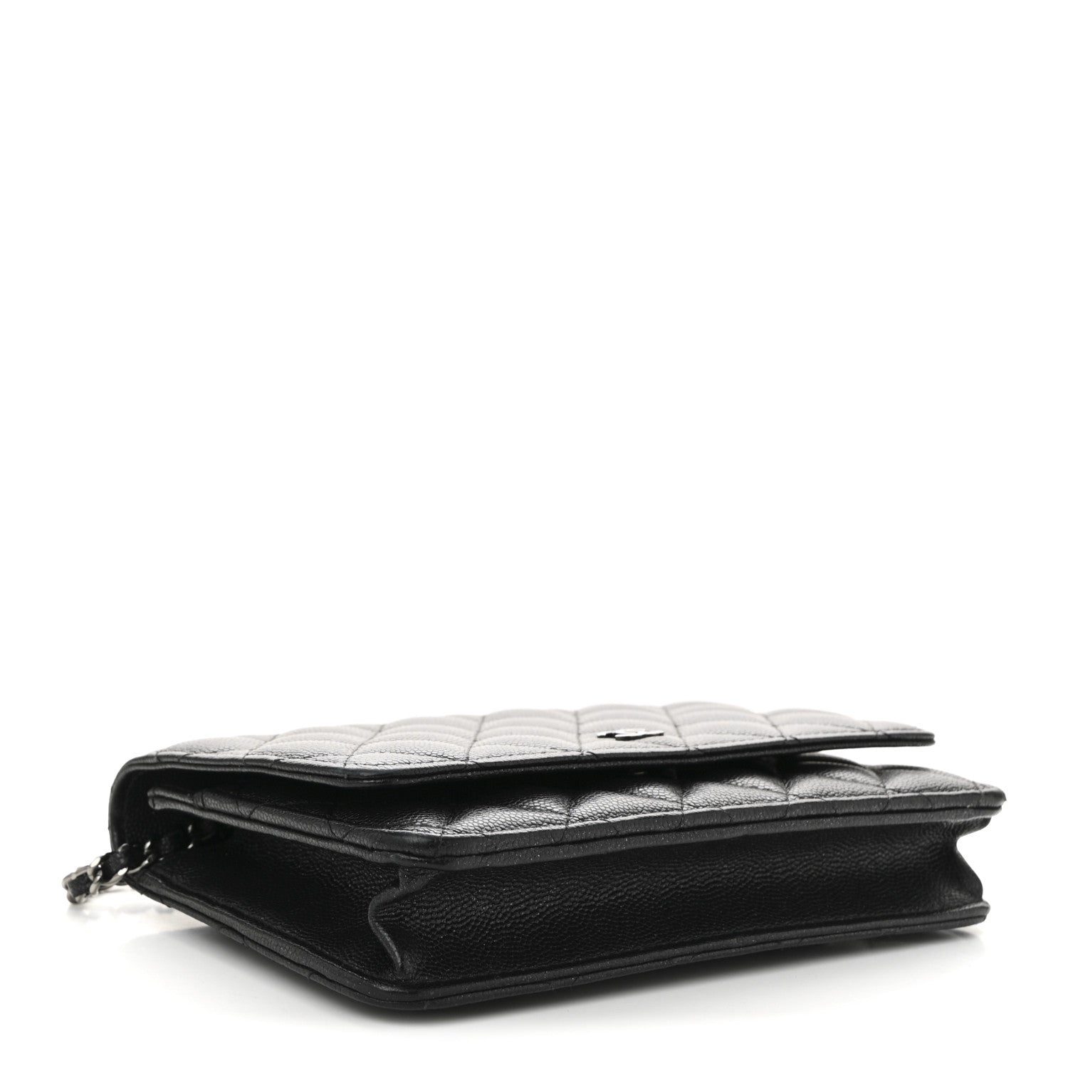 Chanel Caviar Quilted Wallet on Chain WOC Black 4 of 11