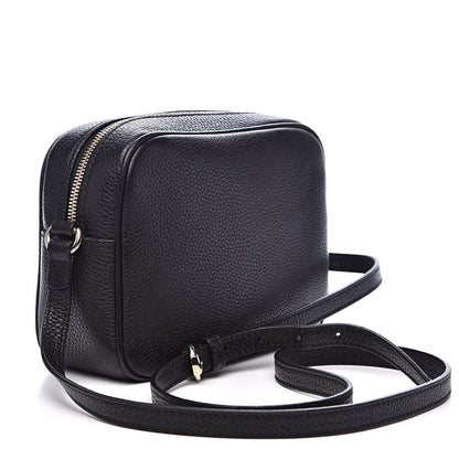 Gucci Pebbled Calfskin Small Soho Disco Bag Black 3 of 10