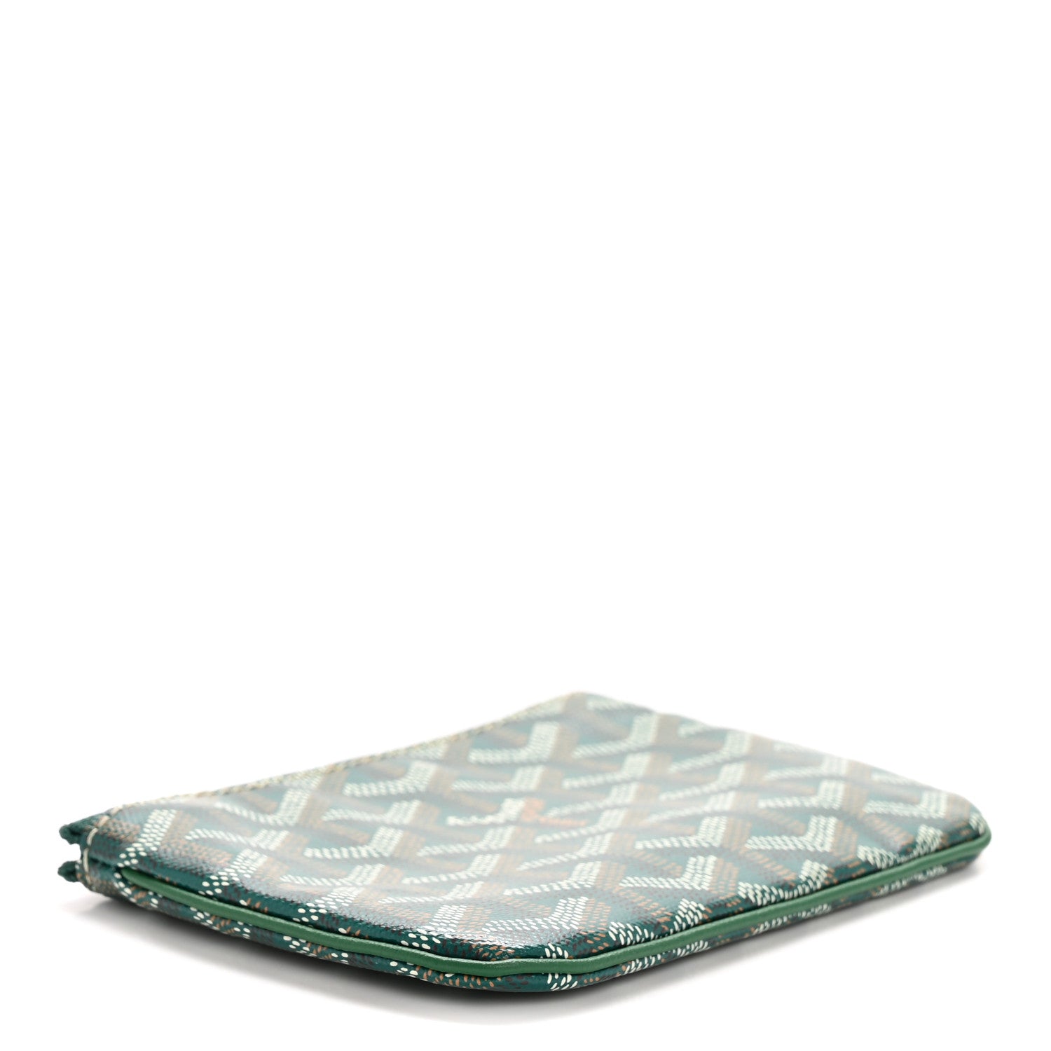 Goyard Goyardine Mini Senat Pochette Green 4 of 8