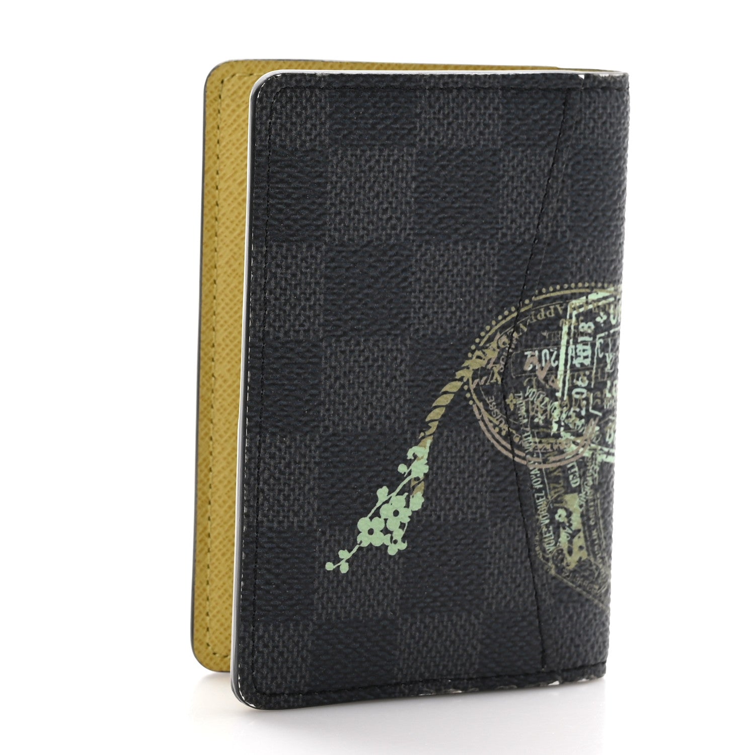 Louis Vuitton Damier Graphite Stamps Pocket Organizer NM 3 of 7