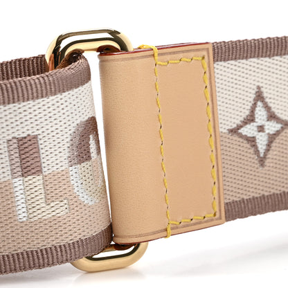 Louis Vuitton Jacquard Speedy Bandouliere 20 Shoulder Strap Beige 11 of 11