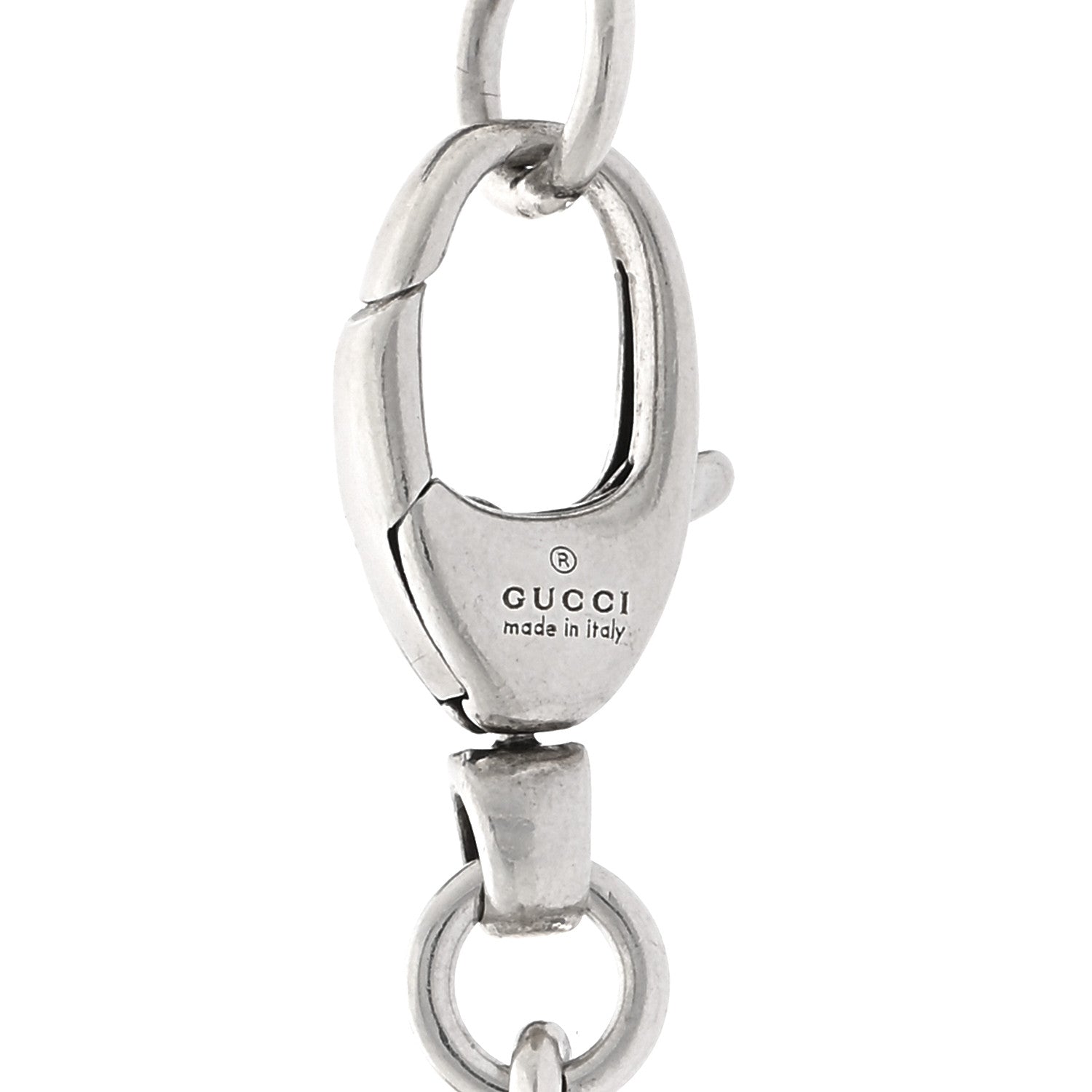Gucci Sterling Silver GG Marmont Double G Pendant Necklace 4 of 4