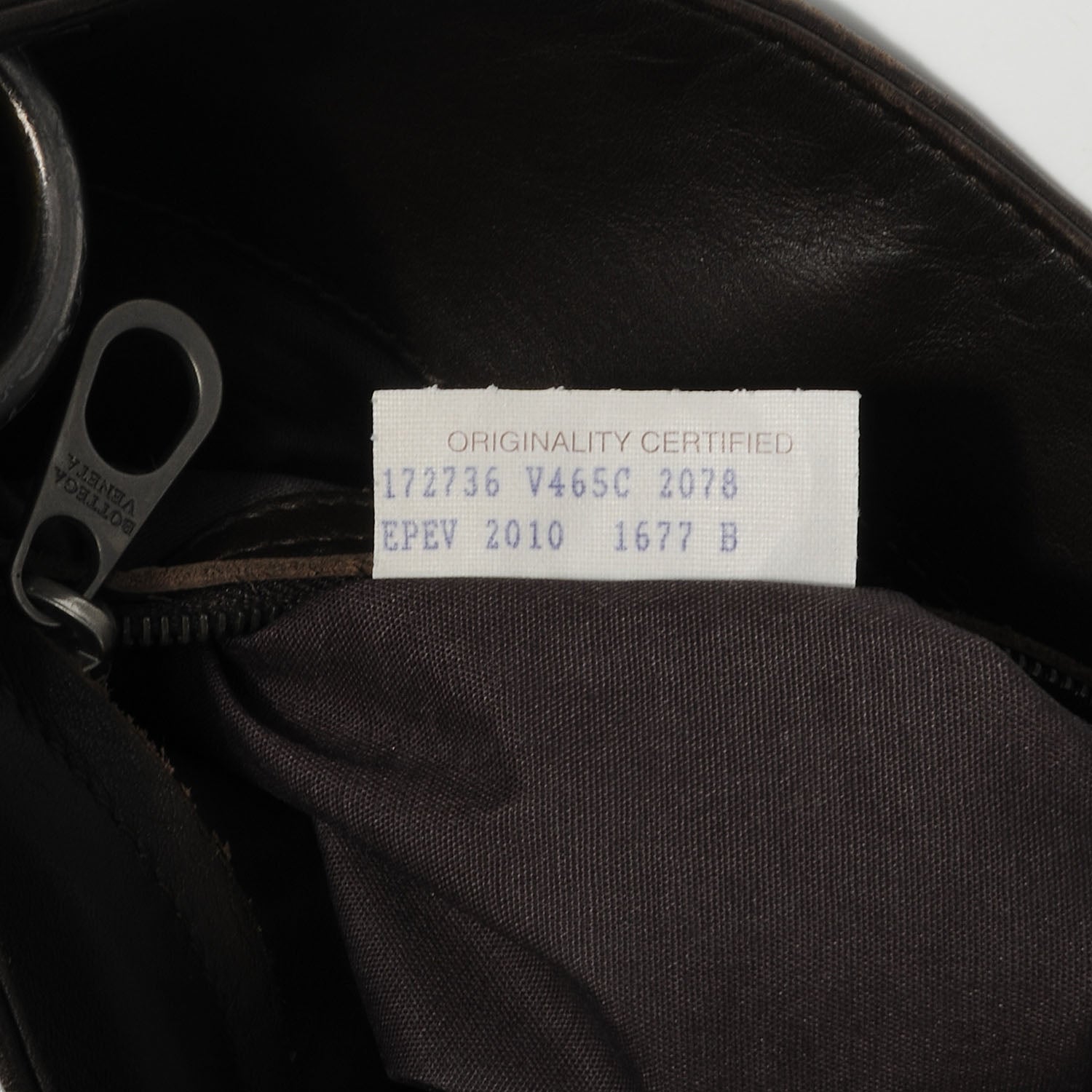 Bottega Veneta Nappa Intrecciato VN Flat Messenger Bag Ebano 8 of 8