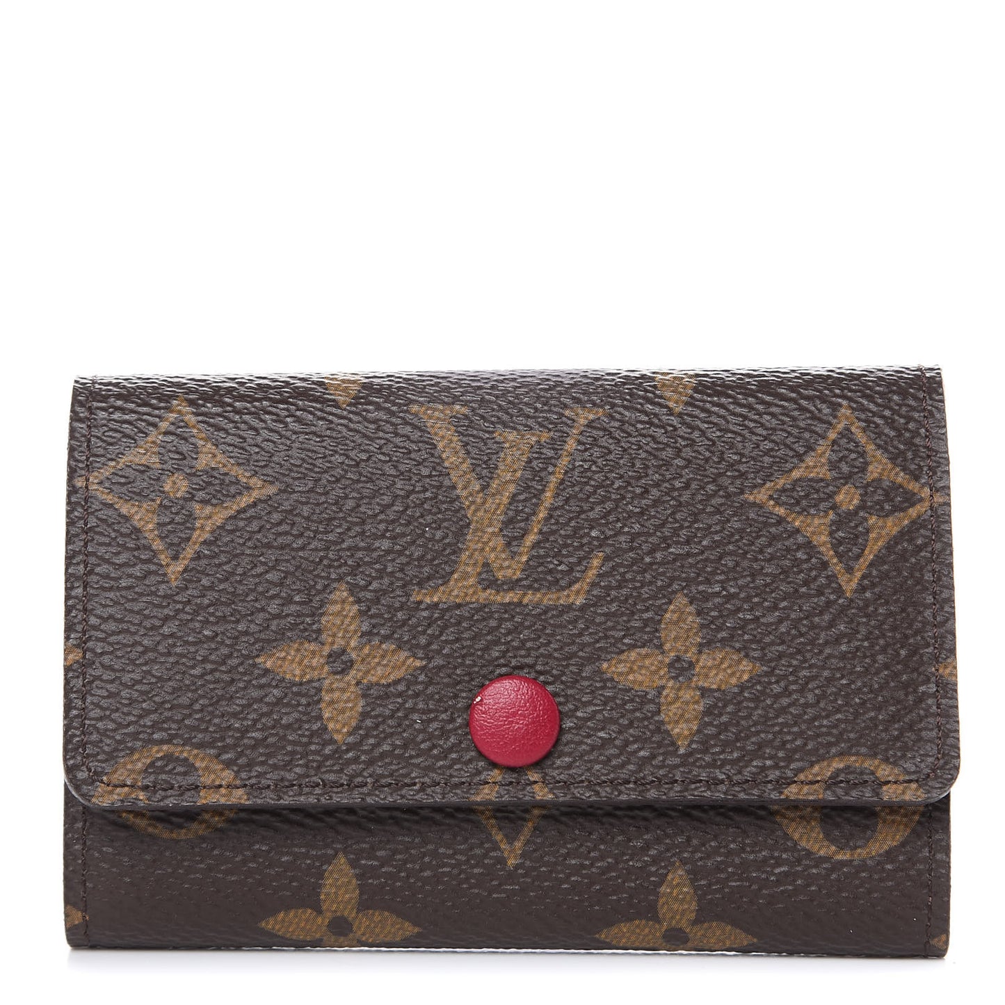 Monogram 6 Key Multicles Holder Fuchsia