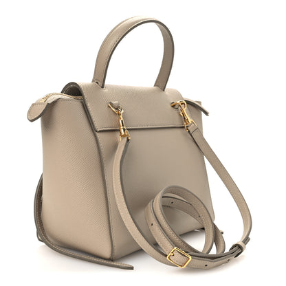 Celine Grained Calfskin Nano Belt Bag Light Taupe 2 of 9