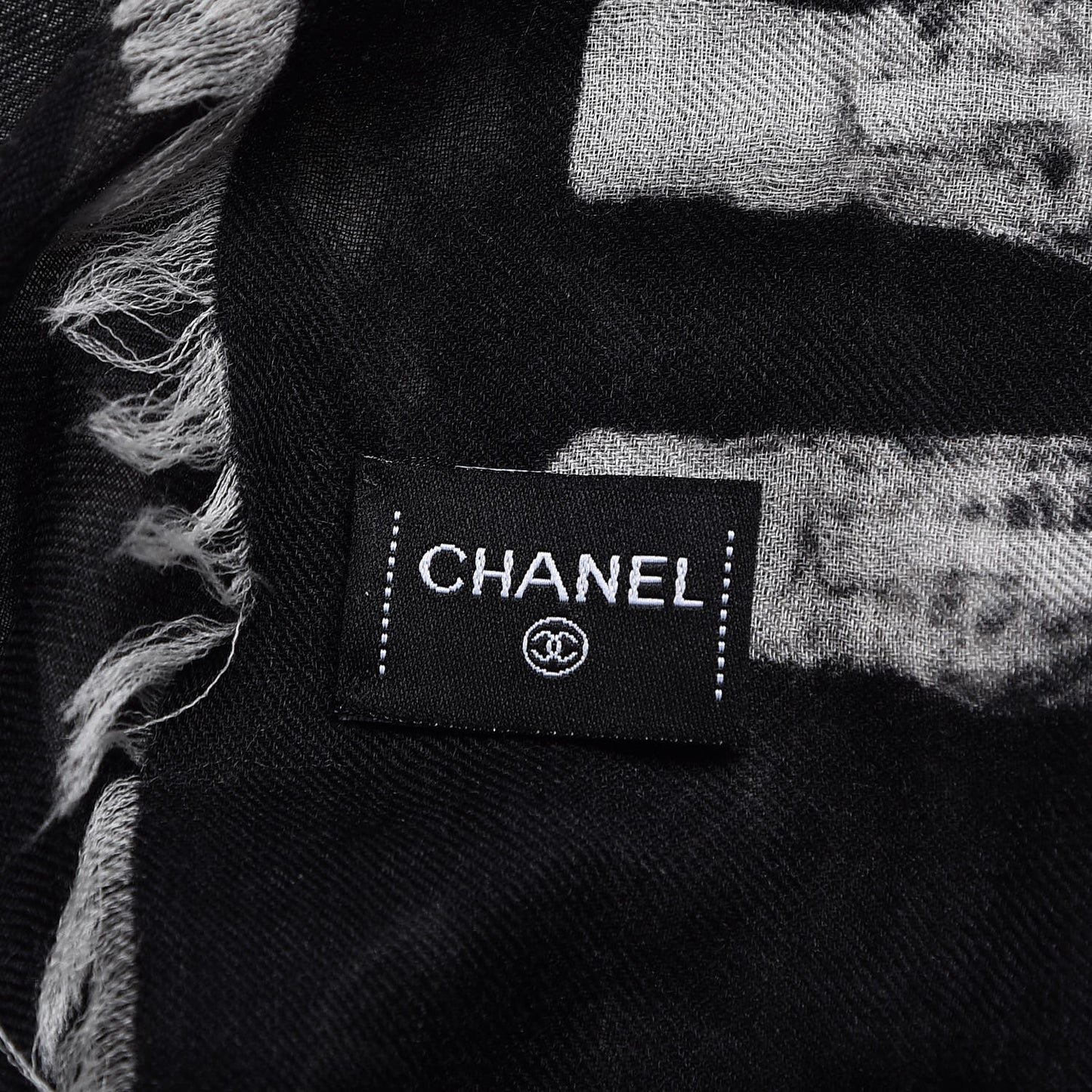 Cashmere Astronaut CC Scarf Black