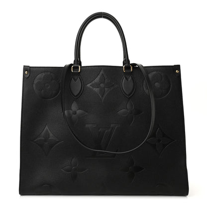 Louis Vuitton Empreinte Monogram Giant Onthego GM Black 1 of 9