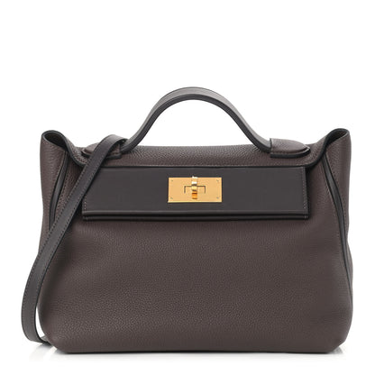 Hermes Togo Swift 24/24 29 Chocolate Ebene 1 of 10
