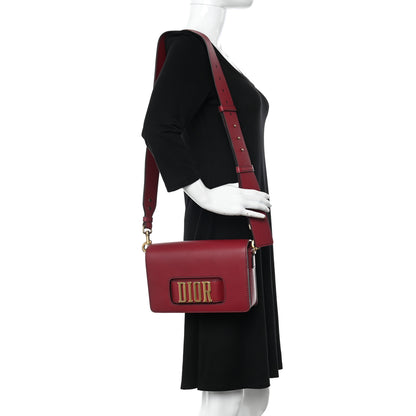 Christian Dior Smooth Calfskin Dio(r)evolution Flap Bag Red 2 of 11