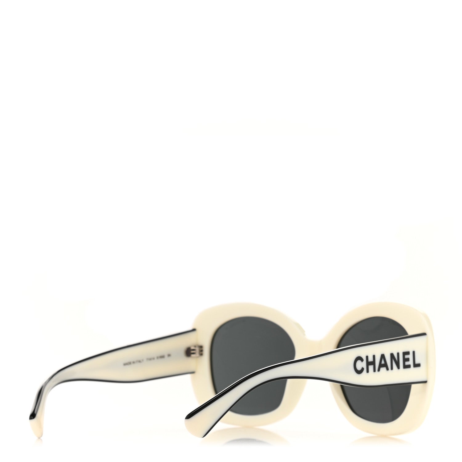 Chanel Acetate Sunglasses 71414 White 3 of 7