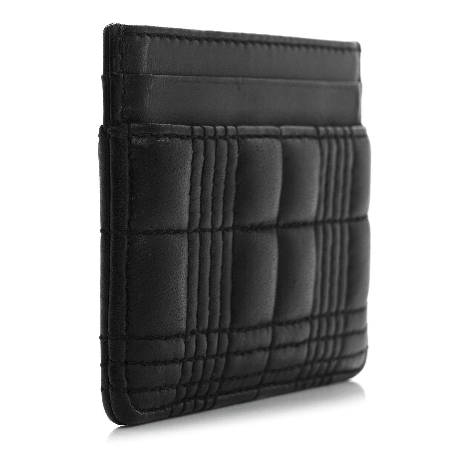 Burberry Lambskin Quilted Small Lola Card Holder Black 3 of 12