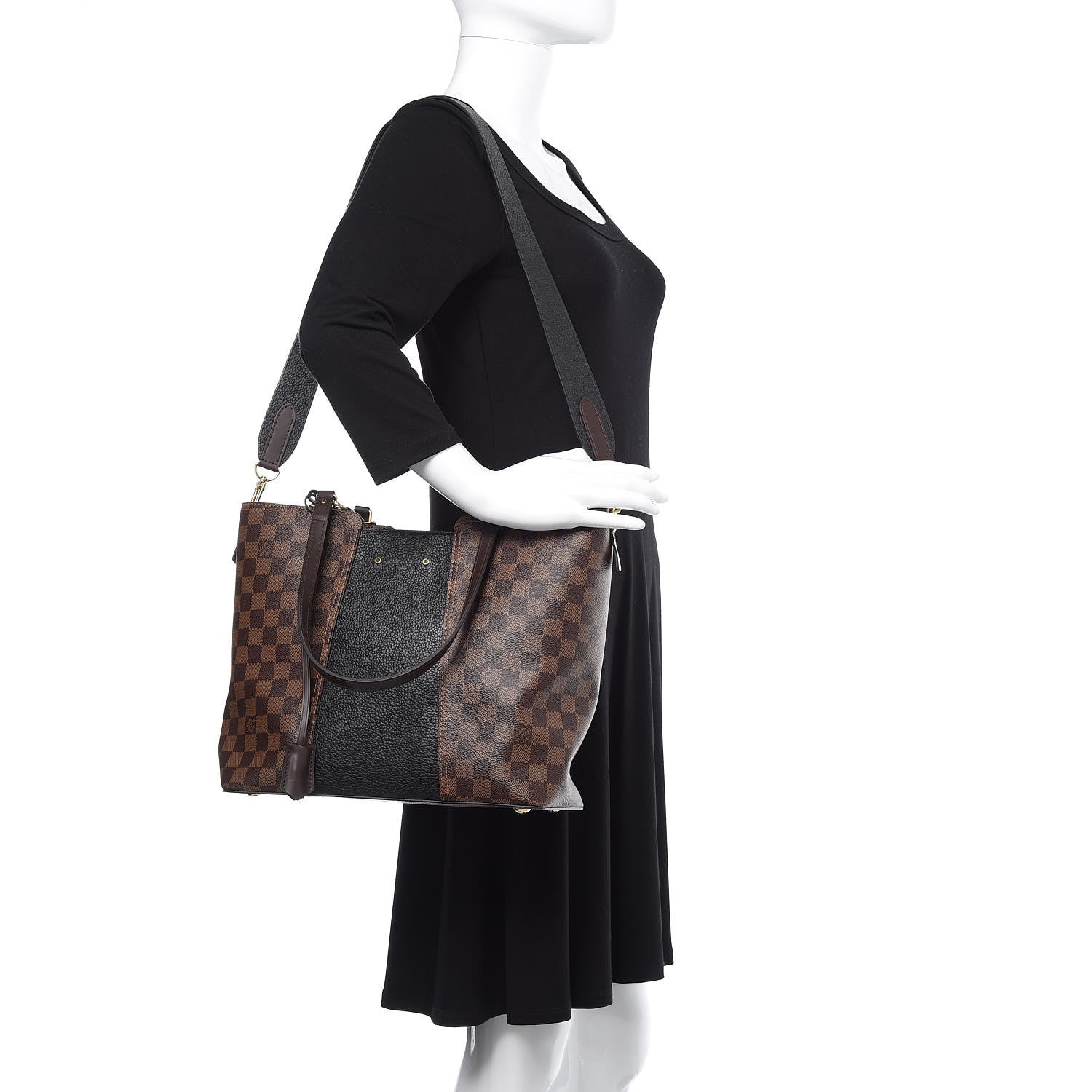 Louis Vuitton Damier Ebene Jersey Black 3 of 10