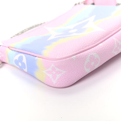 Louis Vuitton Monogram Escale Mini Pochette Accessories Pastel 9 of 9