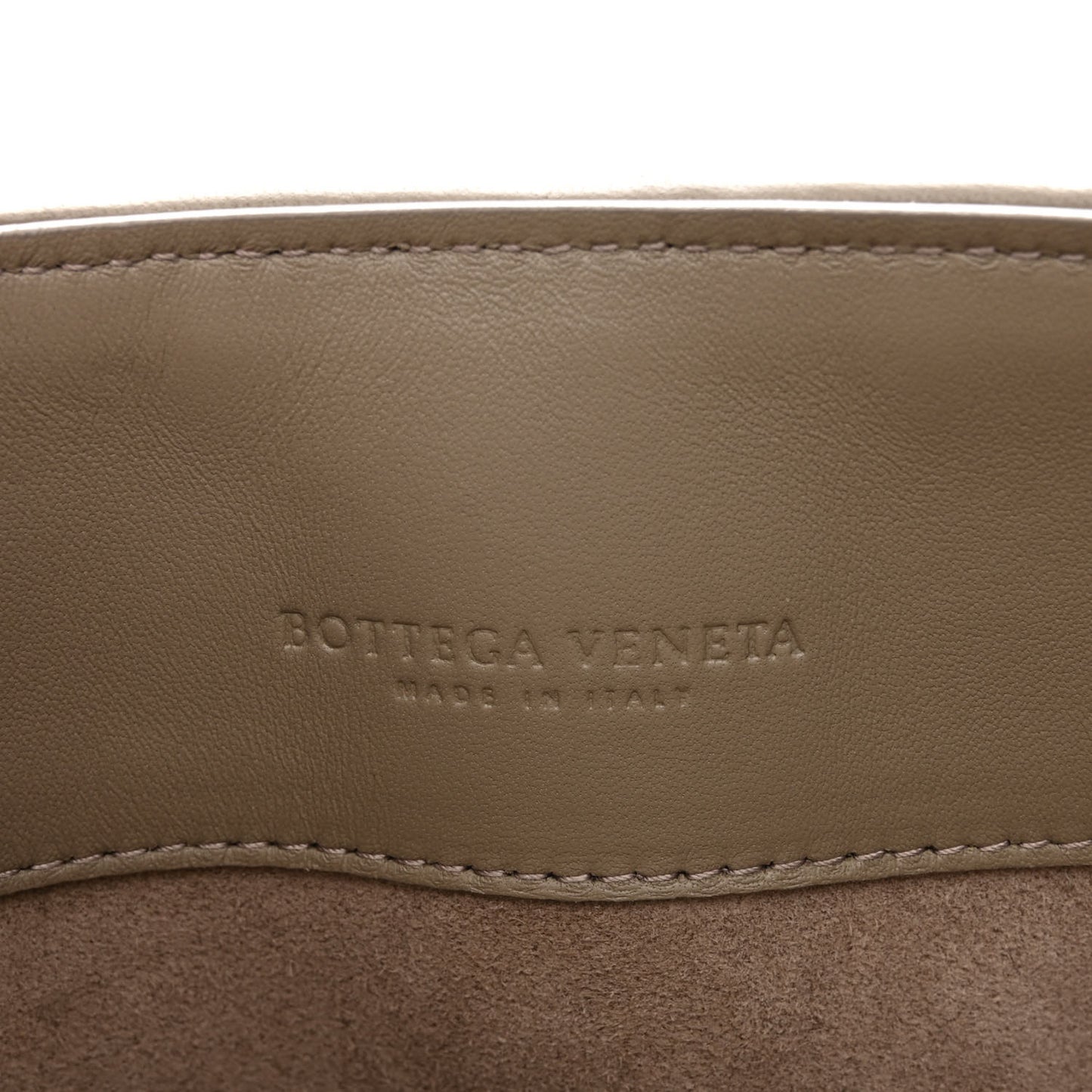 Nappa Intrecciato Small Olimpia Shoulder Bag Limestone