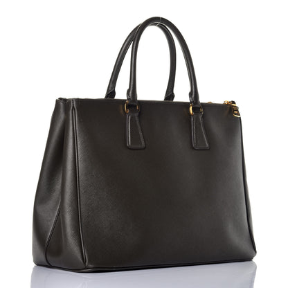 Prada Saffiano Large Galleria Double Zip Tote Militare 3 of 8