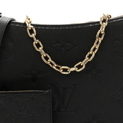 Louis Vuitton Empreinte Monogram Giant Loop Hobo Black 8 of 10