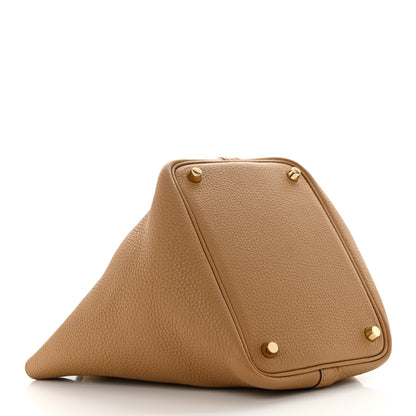 Hermes Taurillon Clemence Picotin Lock 18 PM Biscuit 4 of 11
