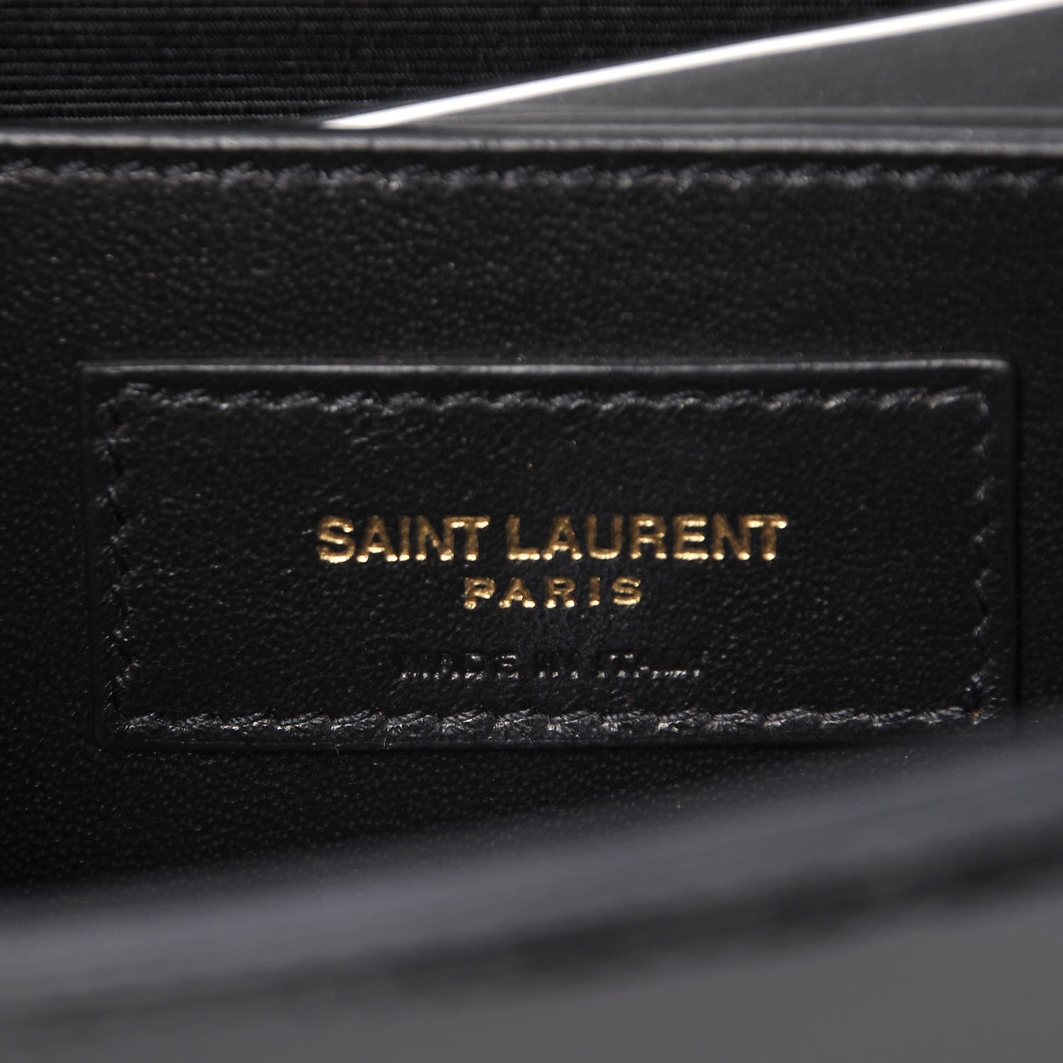 Saint Laurent Patent Small Monogram Kate Satchel Black 6 of 6