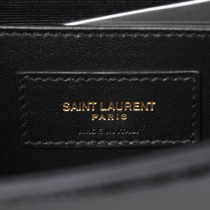 Saint Laurent Patent Small Monogram Kate Satchel Black 6 of 6