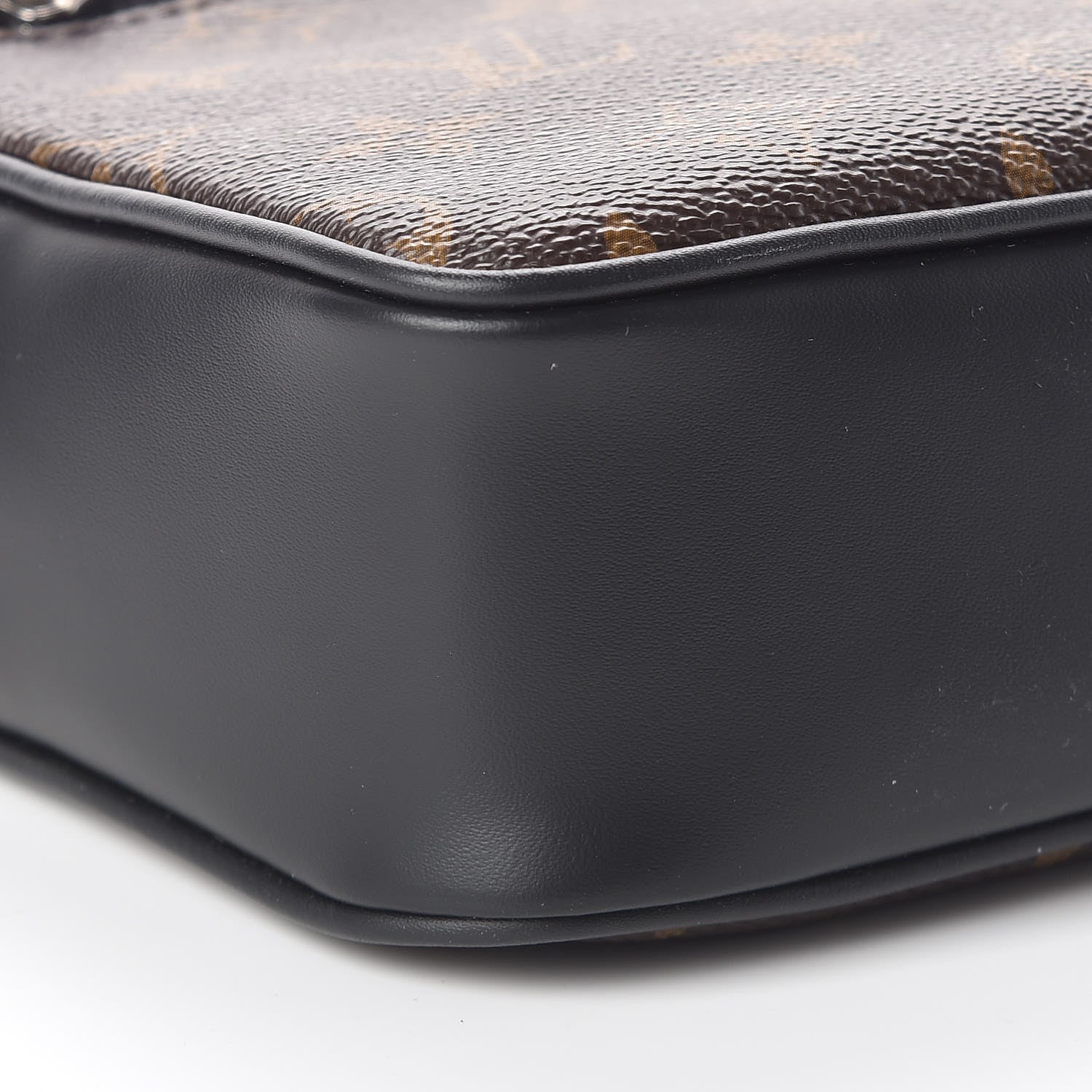 Louis Vuitton Monogram Macassar Kasai Clutch Black 7 of 8