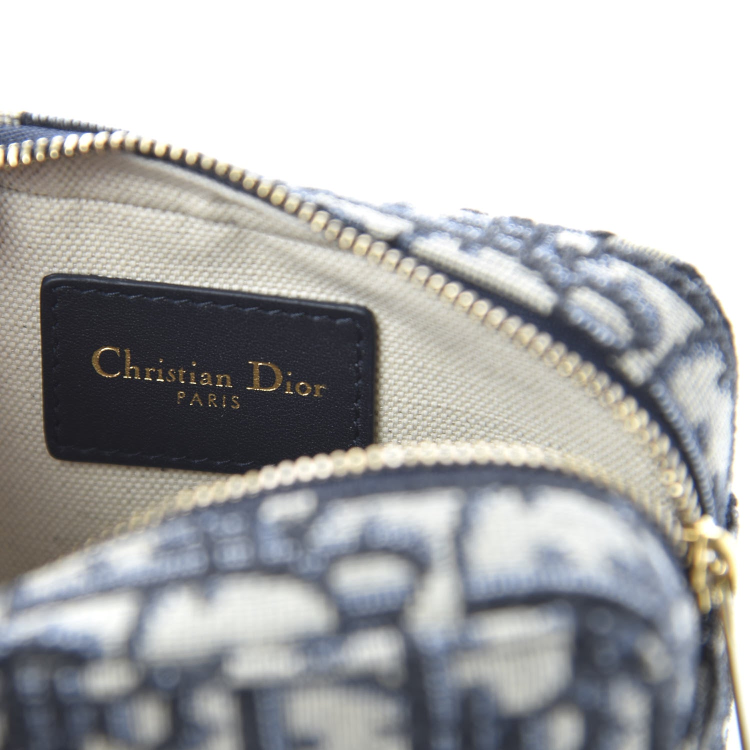 Christian Dior Oblique Belt Pouch Blue 8 of 10