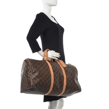 Louis Vuitton Monogram Keepall 50 2 of 16