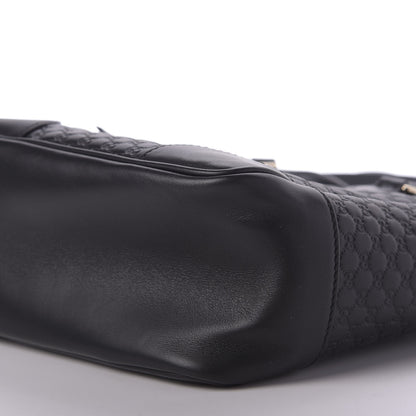 Gucci Microguccissima Small Bree Tote Black 7 of 9