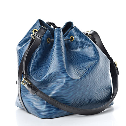 Louis Vuitton Epi Petit Bi-Color Noe Toledo Black 3 of 12