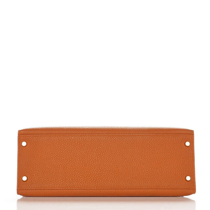 Hermes Togo Kelly Sellier 32 Potiron 5 of 12