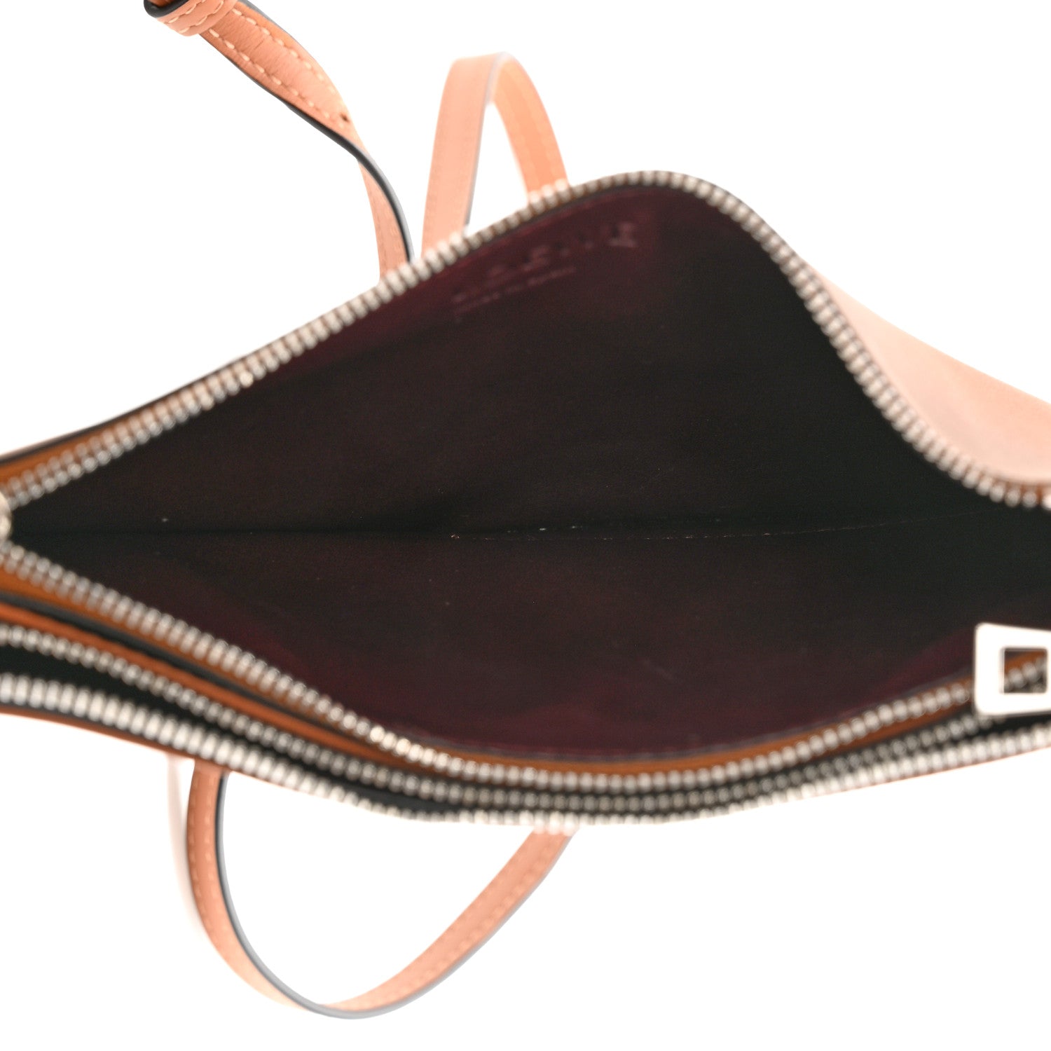 Loewe Smooth Calfskin Double Zip Crossbody Black Tan 5 of 10