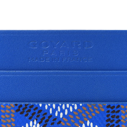 Goyard Goyardine Saint Sulpice Card Holder Sky Blue 6 of 7