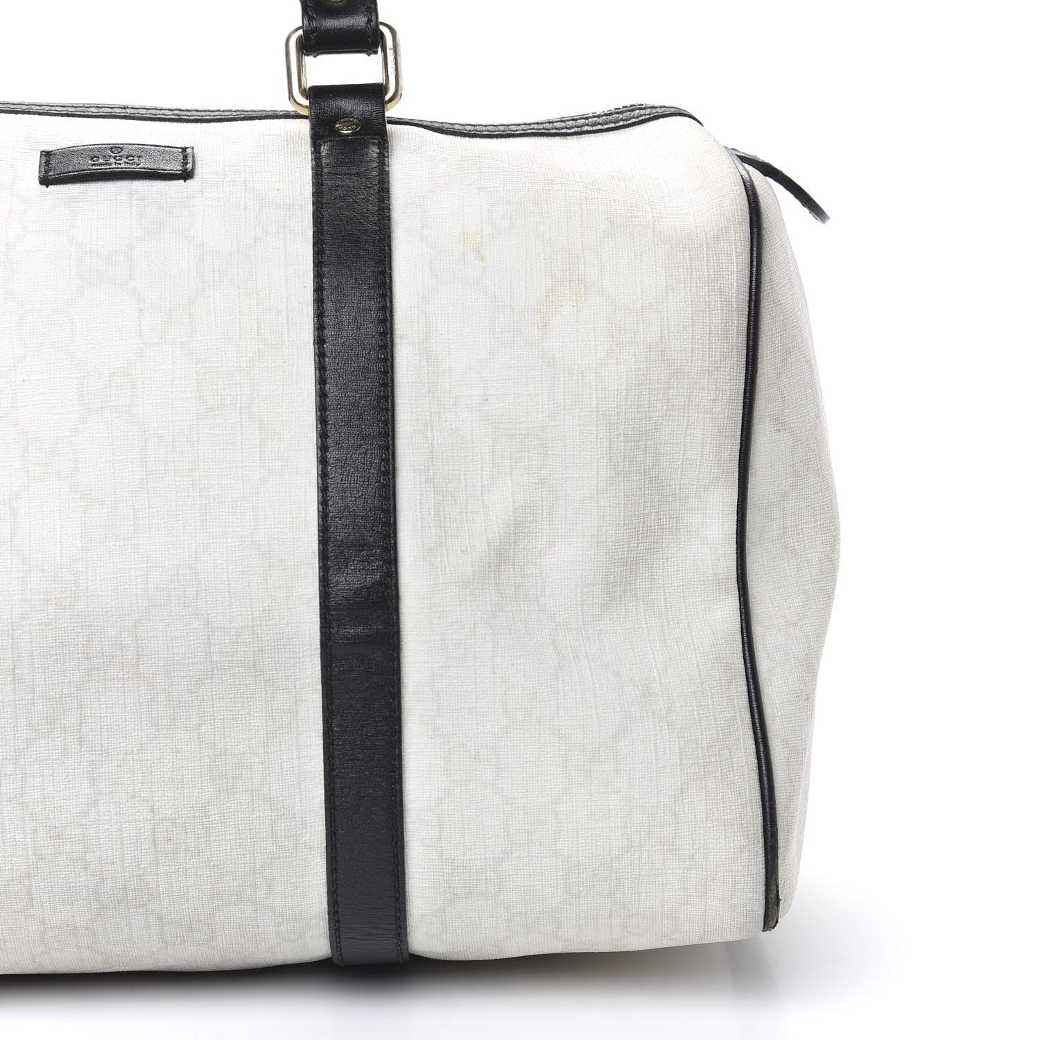 Gucci GG Plus Monogram Medium Joy Boston White Black 17 of 18
