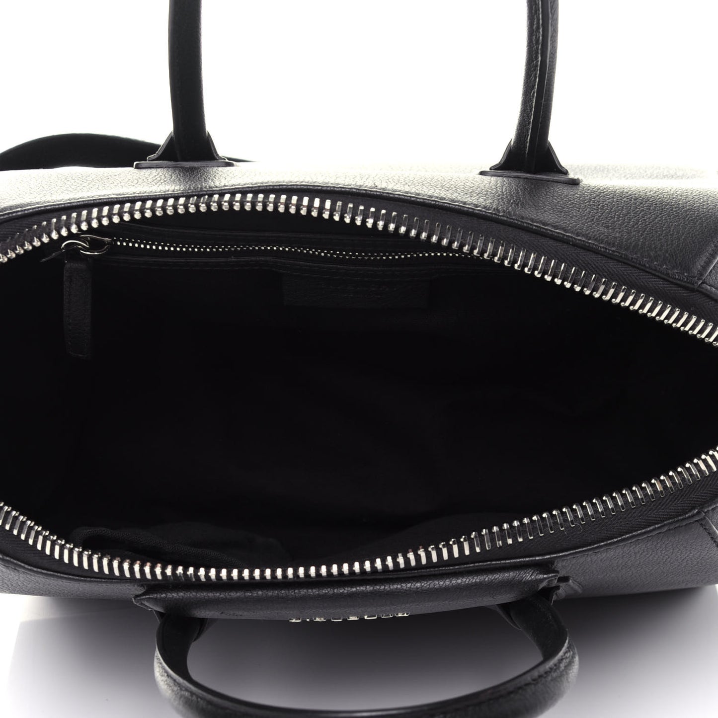 Sugar Goatskin Medium Antigona Black