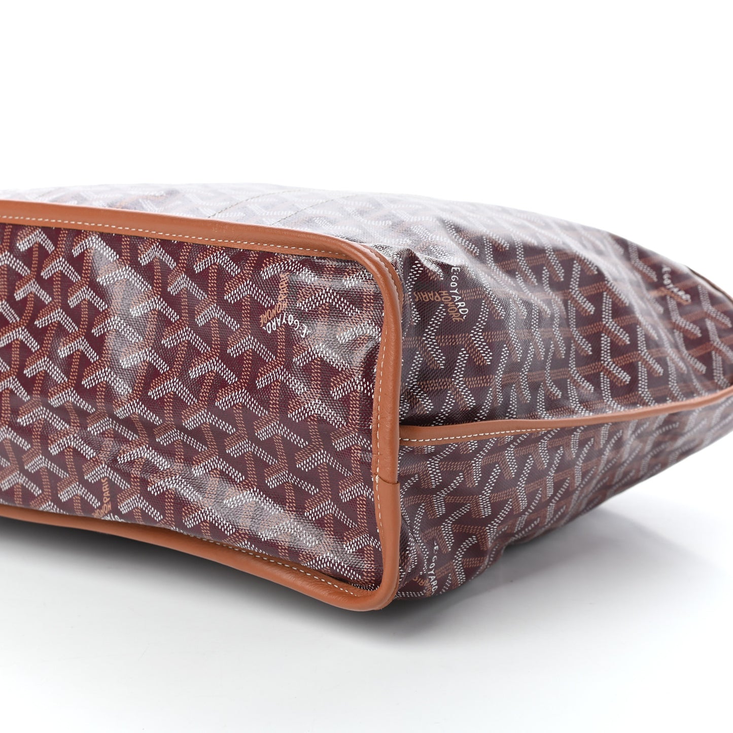 Goyardine Reversible Anjou PM Burgundy