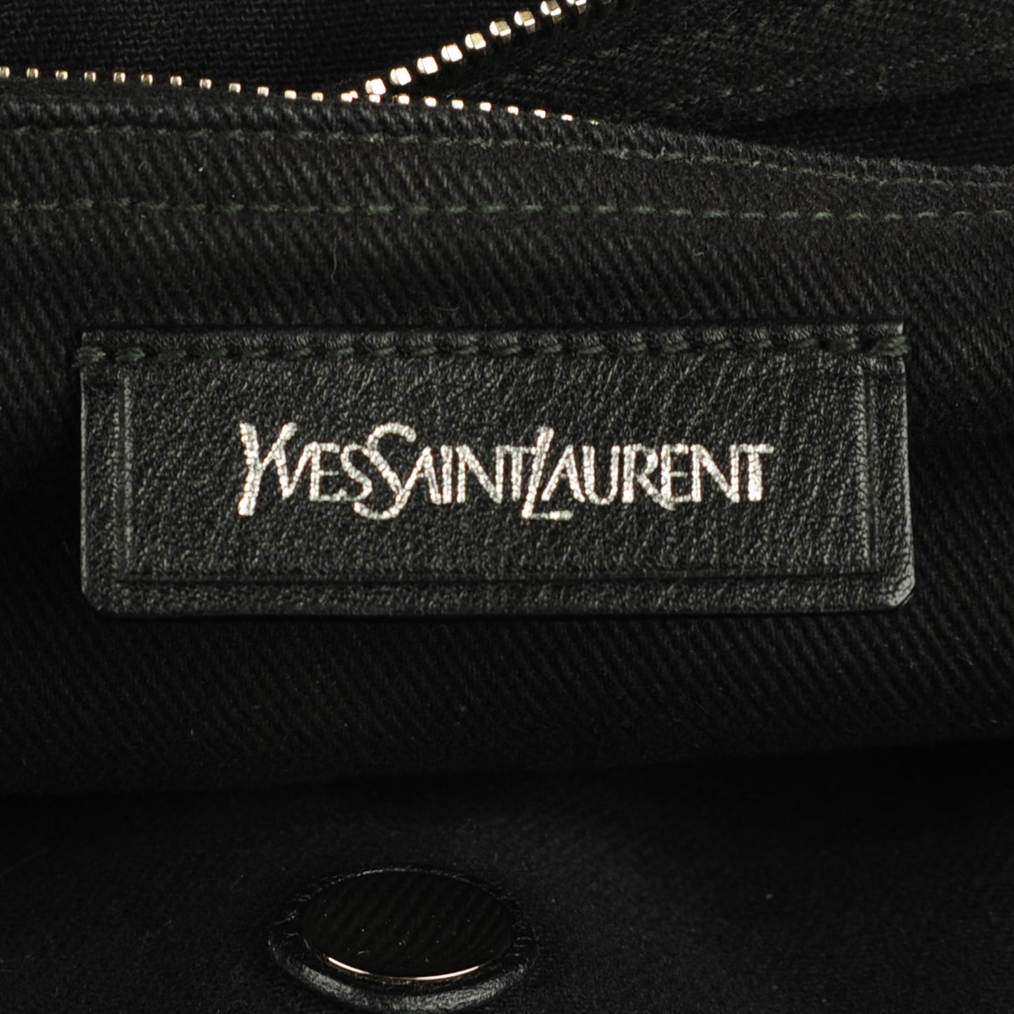 Calfskin Suede Large Muse Two Black