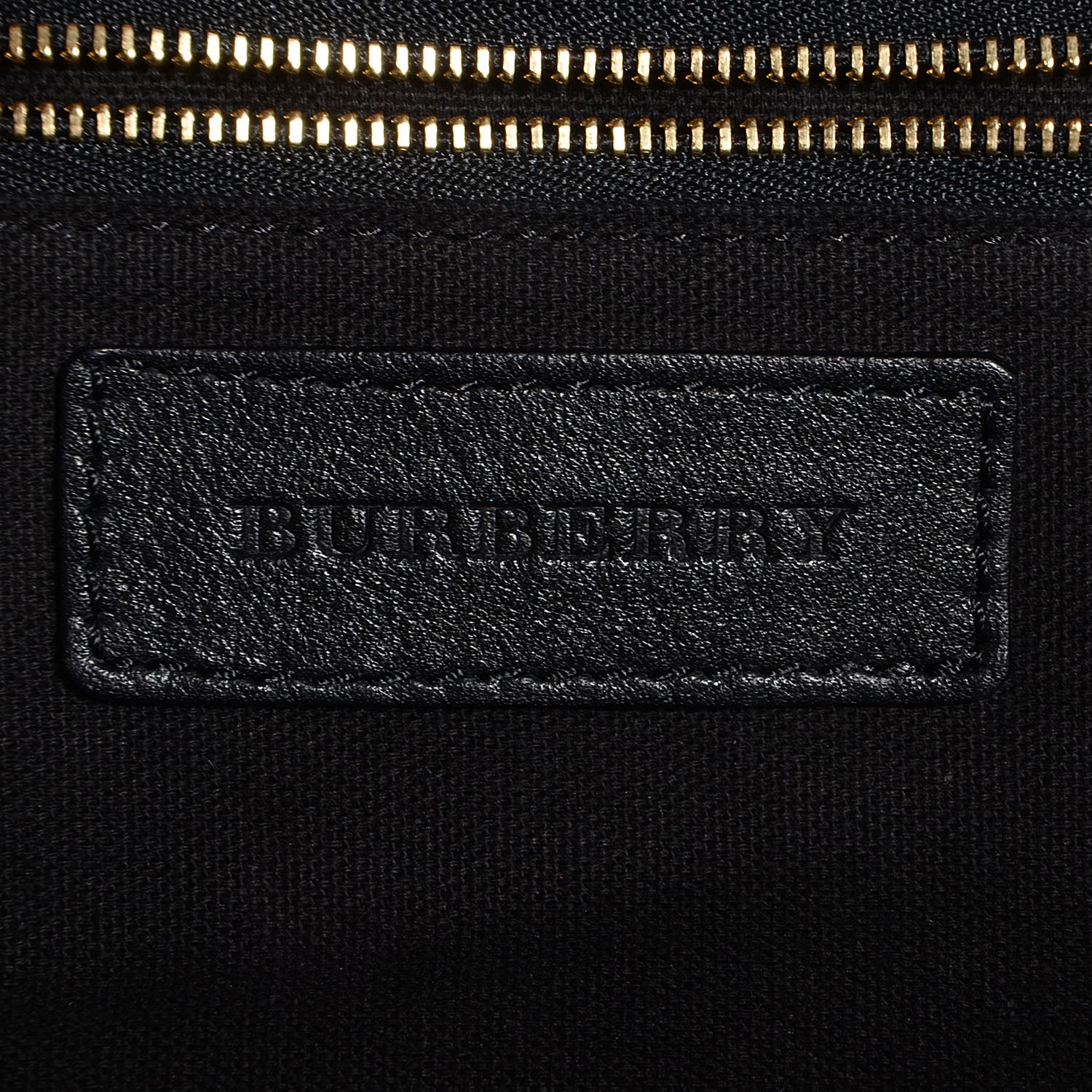 Burberry Calfskin House Check Big Crush Black 10 of 12