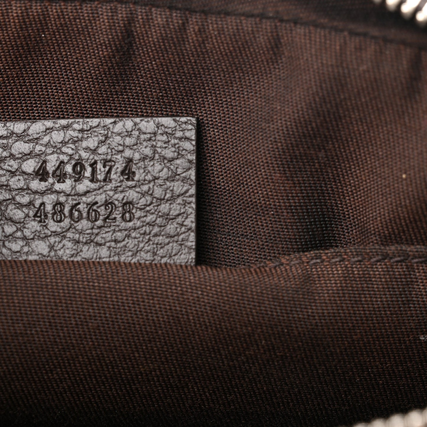 Monogram Dollar Calfskin Belt Bag Beige Ebony Testa di Moro Marrone Scuro