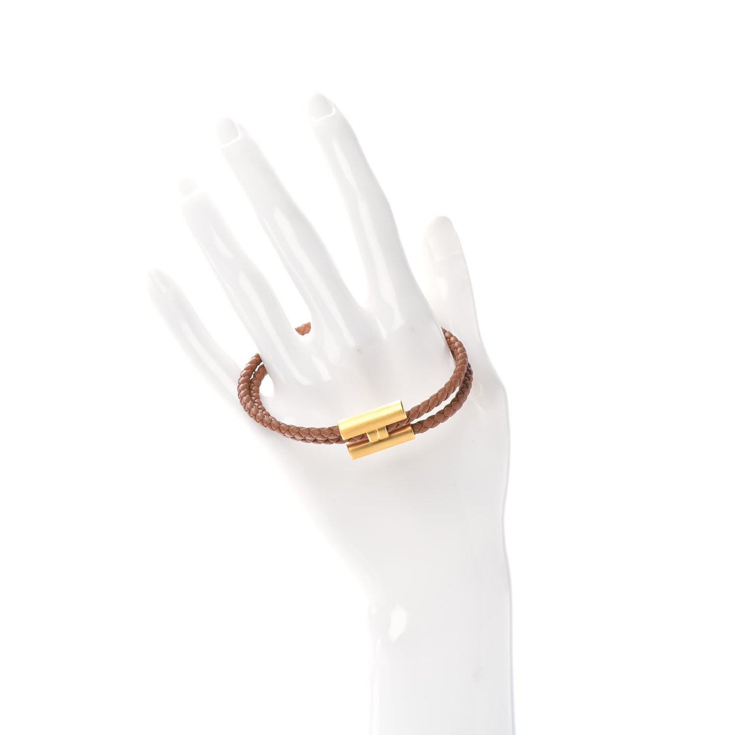 Swift Double Wrap Cord Tournis Tresse Bracelet T5 Gold
