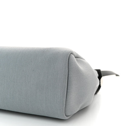 Hermes Military Toile Vache Hunter Herbag Zip Retourne 31 PM Gris Pantin Black 11 of 12