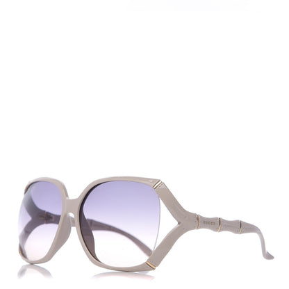 Gucci Bamboo Effect Sunglasses GG0505S White 1 of 7