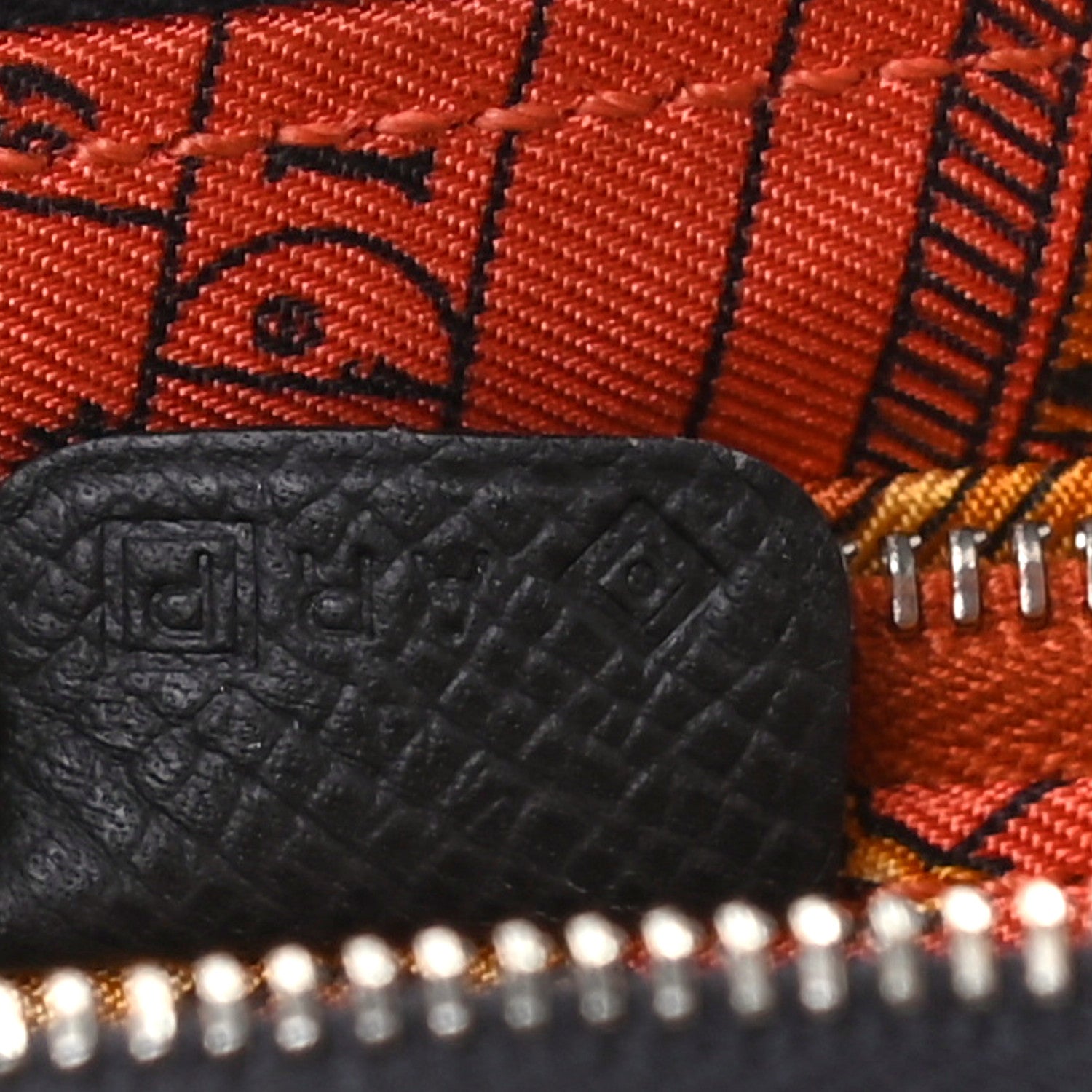 Hermes Epsom Silk'In Wallet Graphite Potiron 7 of 7